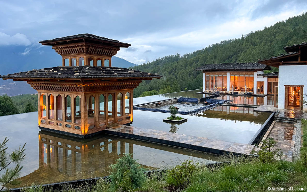 Luxury meets traditional style at the top resorts in Bhutan