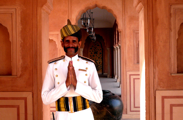 A warm welcome awaits our travelers throughout India