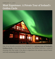 luxury Iceland tours