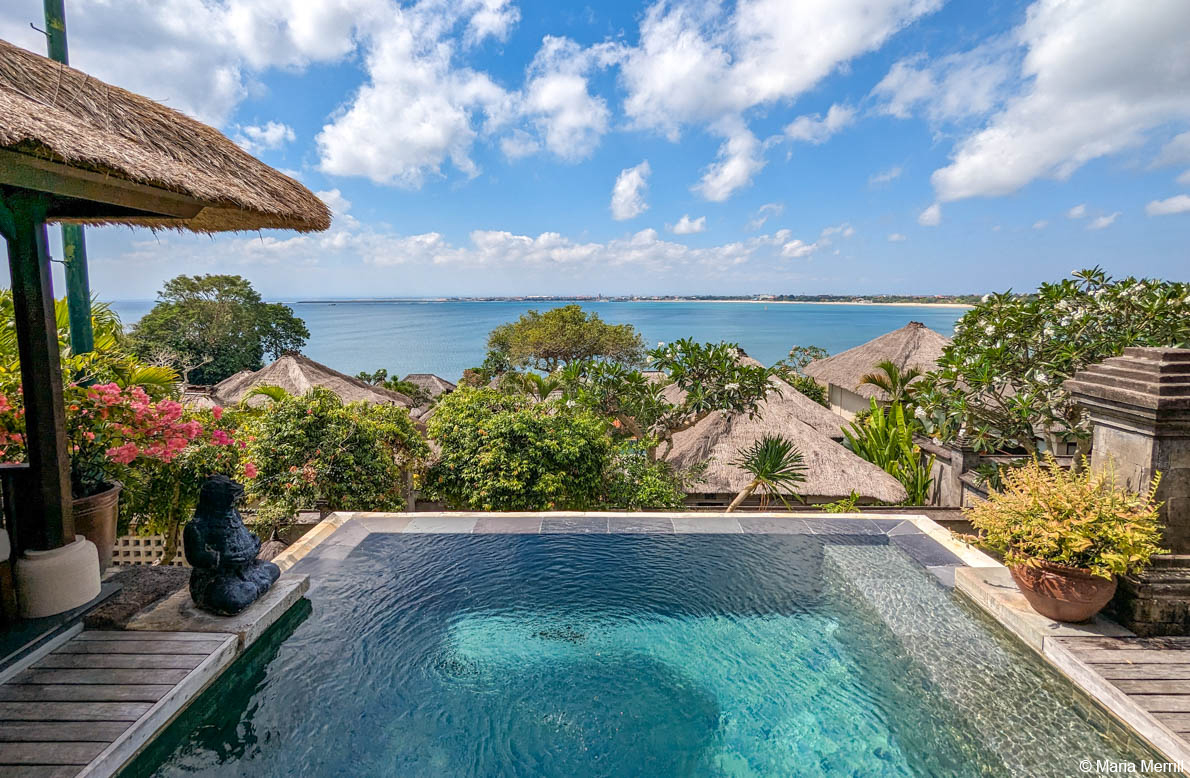 A highlight of Bali is experiencing the over-the-top luxury resorts
