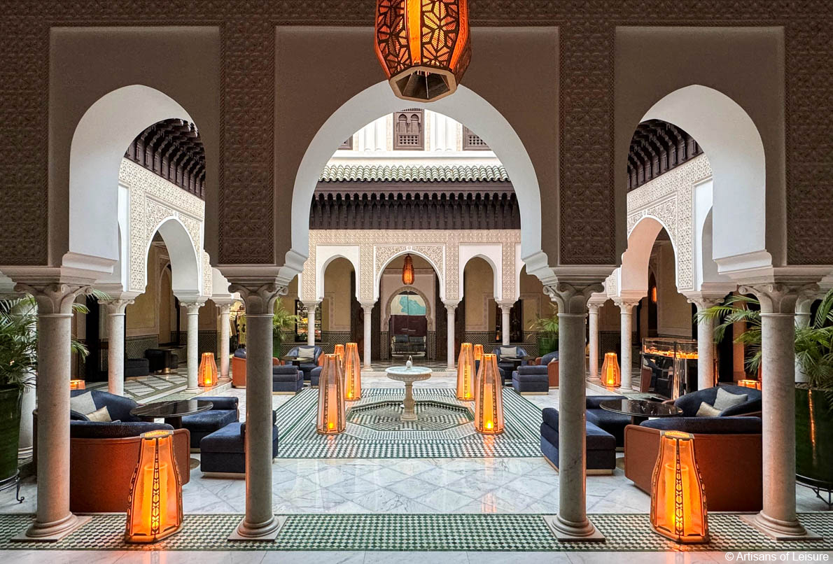 We recently attended the 100th anniversary celebration at legendary La Mamounia