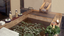 A Hot Stone Bath in Bhutan