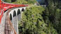 Scenic Train Rides in Switzerland