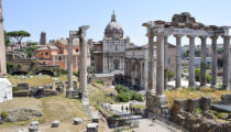 Exploring the Roman Forum in Rome