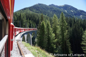 Switzerland famous trains