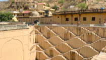 Visiting an Ancient Stepwell in Jaipur, Rajasthan in India