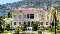 Villa Ephrussi de Rothschild on the Cote d’Azur in France