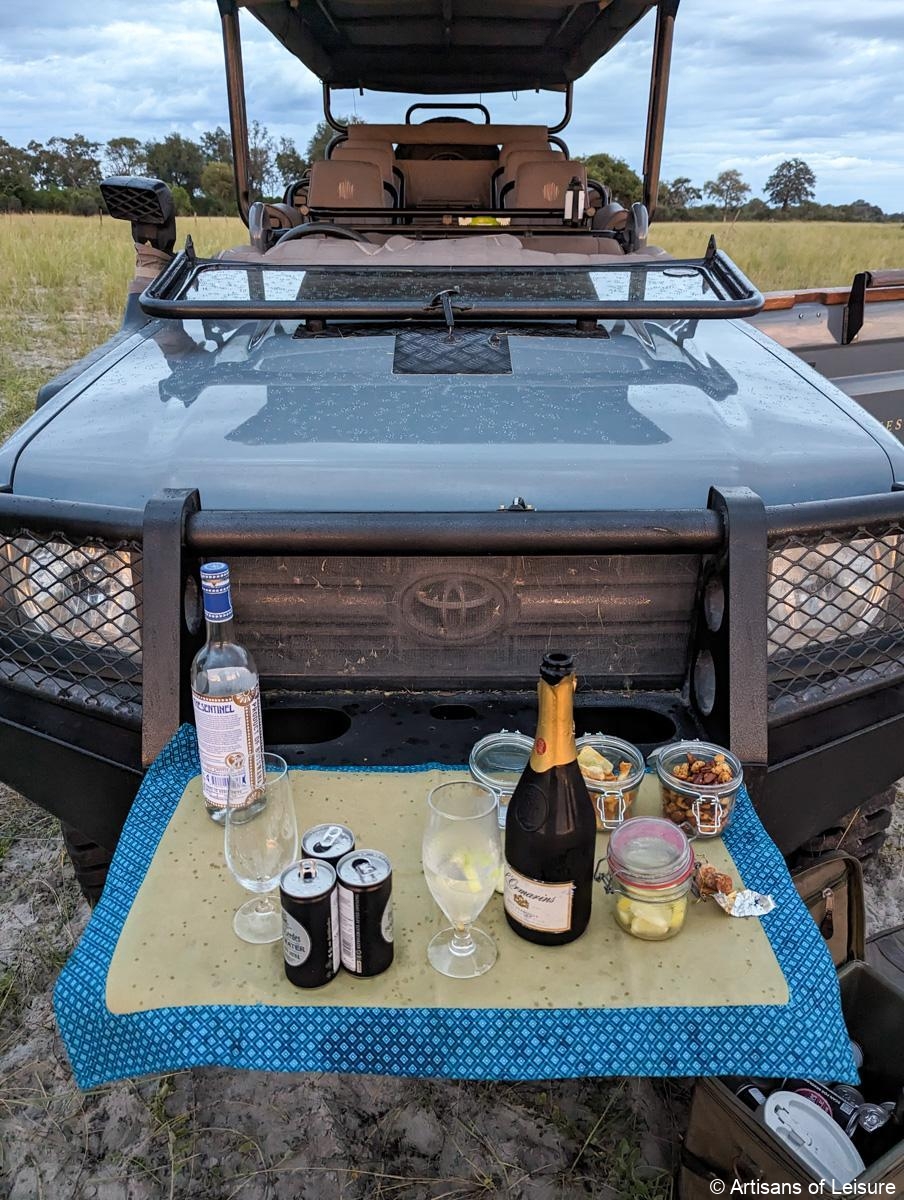 African safari sundowners